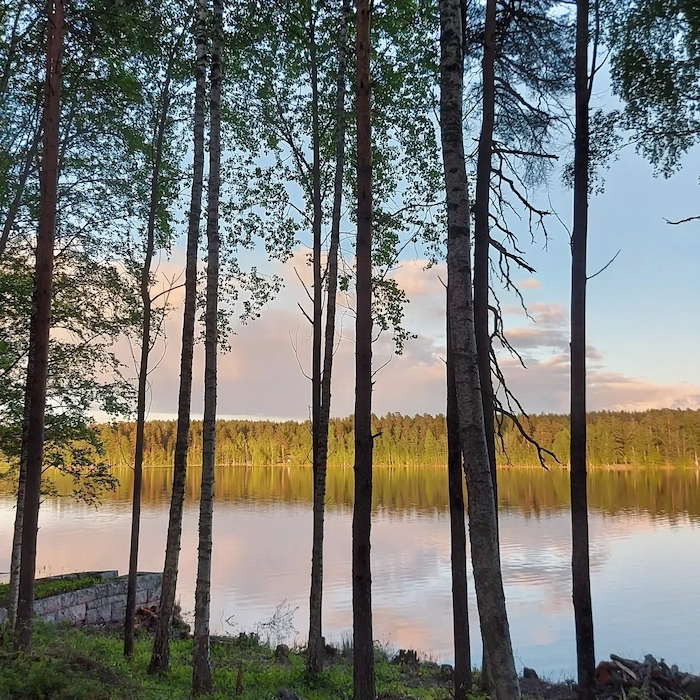 Putiikin maisemia Röykässä. Sääksjärvi.